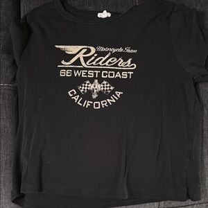 Garage Black Graphic Tee